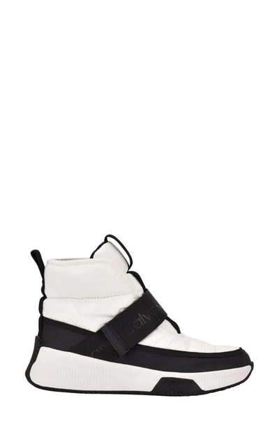 Jeans Women's Mabon Nylon High Top Sneakers Women's Shoes In White,black