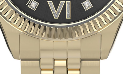 Shop Timex Waterbury Legacy Bracelet Watch, 34mm In Gold/ Black/ Gold
