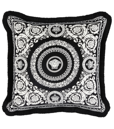 Shop Versace Home Barocco Foulard Small Cushion