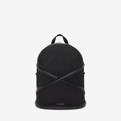 Shop Alexander Mcqueen The Harness Backpack In Black