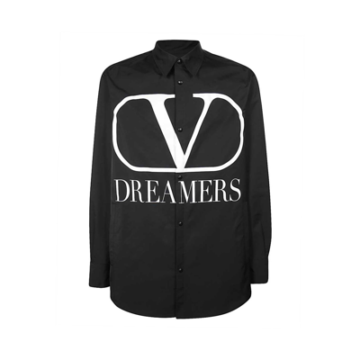 Shop Valentino V Logo Dreamers Jacket In Black