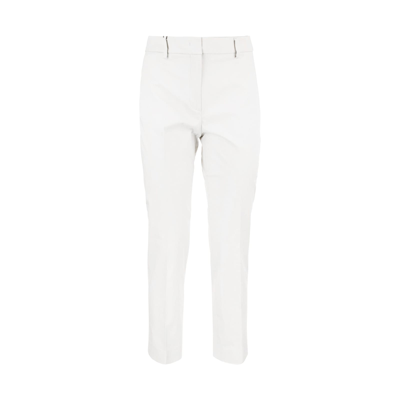 Shop Weekend Max Mara Weekend Cecco Cropped Trousers In White