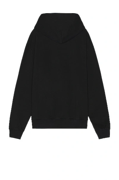 Shop Maison Margiela Hooded Sweatshirt In Black