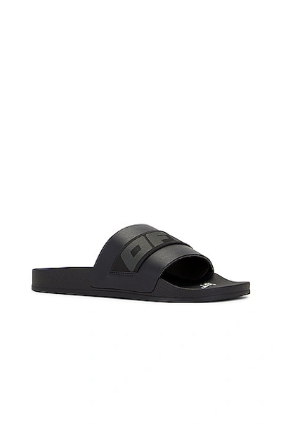 Shop Off-white Industrial Belt Slides In Dark Grey