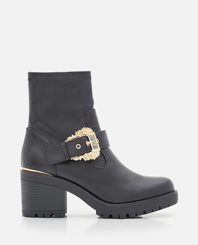 Versace Jeans Couture Fondo Mia Dis S92 Pumps Boots In Black | ModeSens