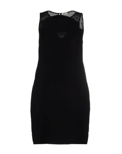 L Agence Short Dress In Black