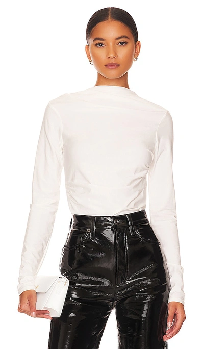 Shop The Line By K Selma Longsleeve Top In White