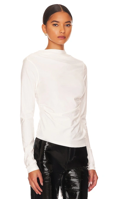 The Line By K Selma Longsleeve Top In White