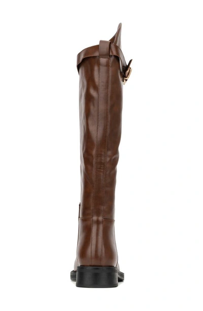 Torgeis Antonella Buckle Boot In Brown