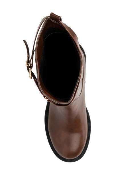 Torgeis Antonella Buckle Boot In Brown