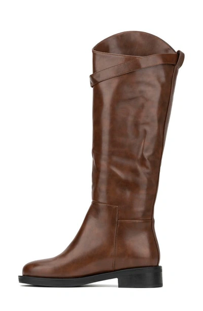 Torgeis Antonella Buckle Boot In Brown