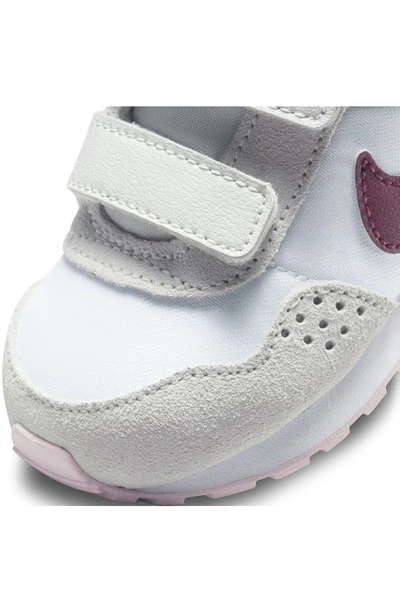 Shop Nike Md Valiant Sneaker In White/ Beetroot/ Photon