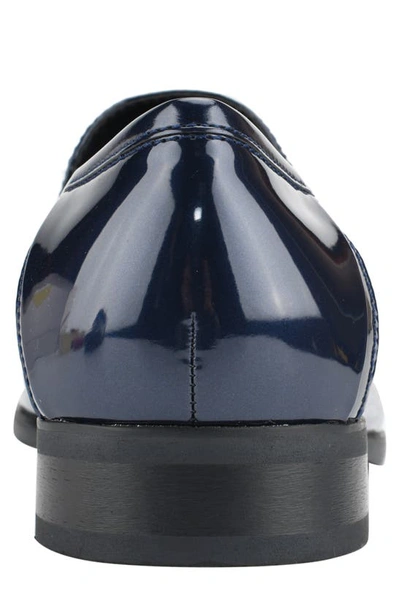 Calvin Klein Men's Bernard Slip-on Dress Shoes Men's Shoes In Black Patent  | ModeSens