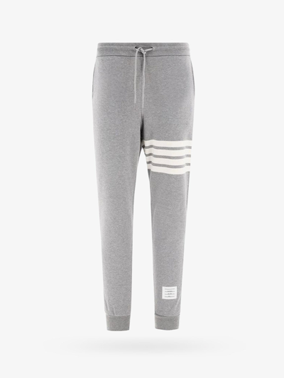 Shop Thom Browne Pants In Light  Grey