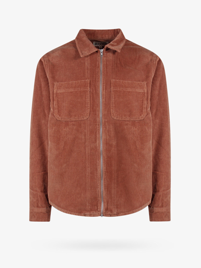 Shop Stussy Shirt In Brown