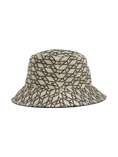 Giuseppe Zanotti Pasqal Monogram-pattern Bucket Hat In Black