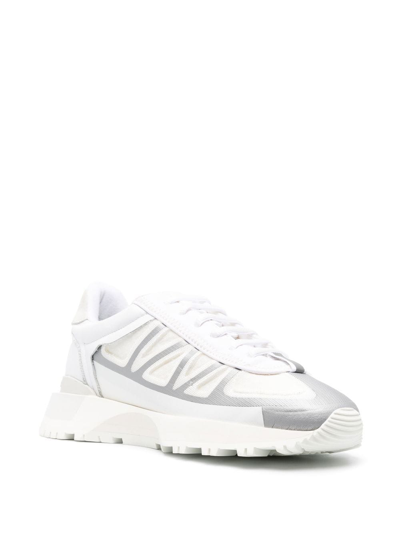 Maison Margiela 50-50 Low-top Sneakers In White