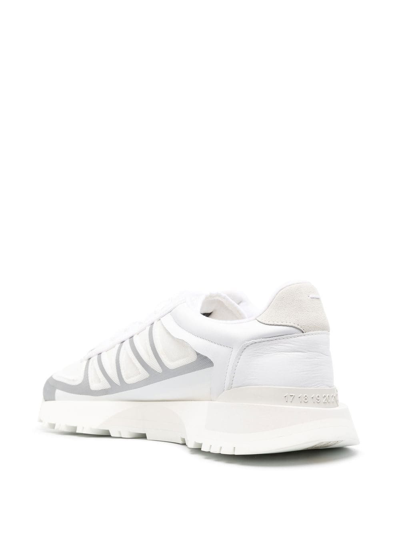 Maison Margiela 50-50 Low-top Sneakers In White