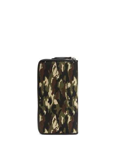 Shop Giuseppe Zanotti Samuel Camouflage-print Wallet In Black