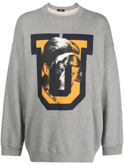 Shop Undercover Graphic-print Sweatshirt In Grey