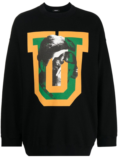 Shop Undercover Graphic-print Sweatshirt In Black