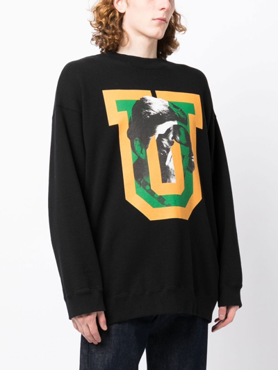 Shop Undercover Graphic-print Sweatshirt In Black