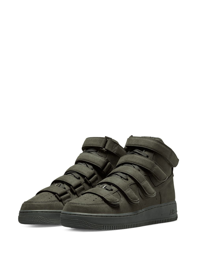 Shop Nike Air Force 1 High "billie Eilish" Sneakers In Green