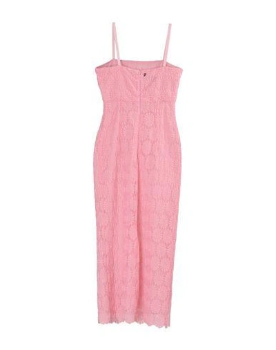 Shop Dondup Midi Dress In Pink
