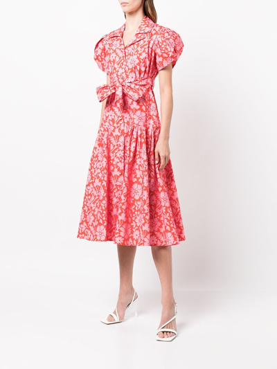 Shop Lhd The Glades Dress In Pink