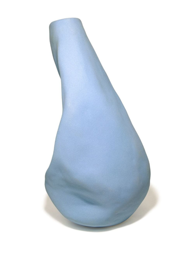 Shop Completedworks Giant Solitude Sculpted Vase In Blue