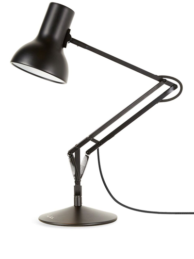 Shop Anglepoise X Paul Smith Type 75 Six Desk Lamp In Black