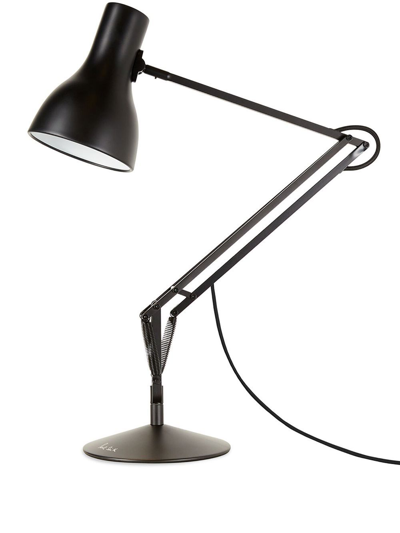 Shop Anglepoise X Paul Smith Type 75 Six Desk Lamp In Black