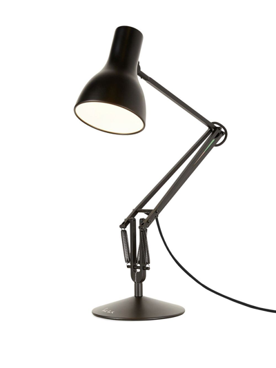 Shop Anglepoise X Paul Smith Type 75 Six Desk Lamp In Black
