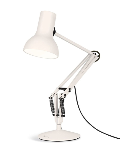 Shop Anglepoise X Paul Smith Type 75 Six Mini Desk Lamp In White