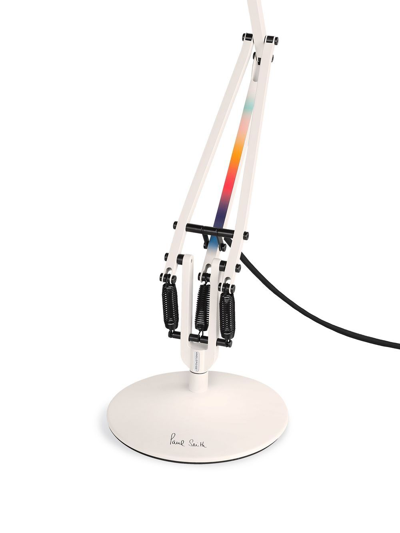 Shop Anglepoise X Paul Smith Type 75 Six Mini Desk Lamp In White