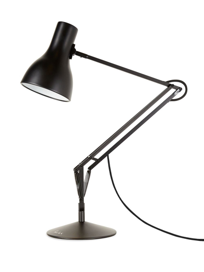 Shop Anglepoise X Paul Smith Type 75 Five Desk Lamp In Black