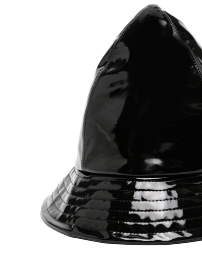 Shop Raf Simons High-top Bucket Hat In Black