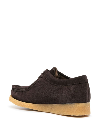 Sebago Koala Lace-up Suede Loafers In Brown