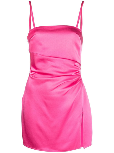 Shop Act N°1 Side-slit Minidress In Pink