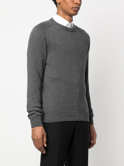 Tom Ford Cashmere Knitted Jumper In Grey