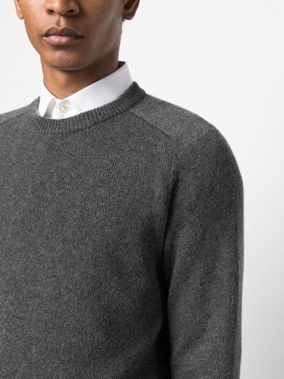 Shop Tom Ford Cashmere Knitted Jumper In Grey