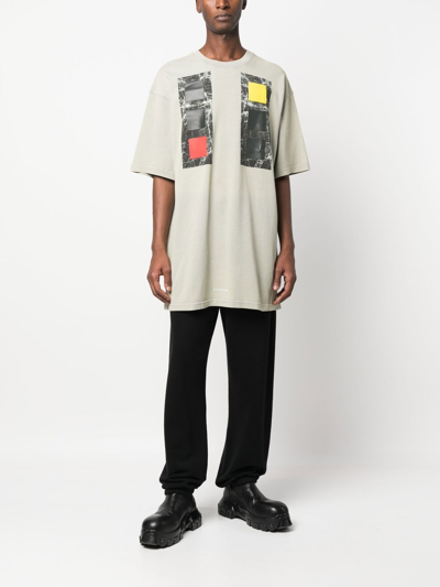 Shop A-cold-wall* Cubist Short-sleeve T-shirt In Neutrals