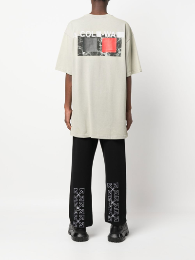 A-cold-wall* Cubist Short-sleeve T-shirt In Neutrals