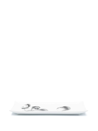 Fornasetti Tema E Variazioni N.218 Tray In White