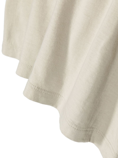 Rick Owens Cotton Jersey T-shirt In Grey