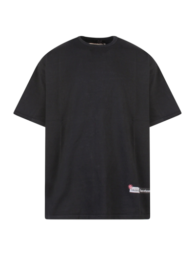 Shop Incotex Red T-shirt Oversize In Black