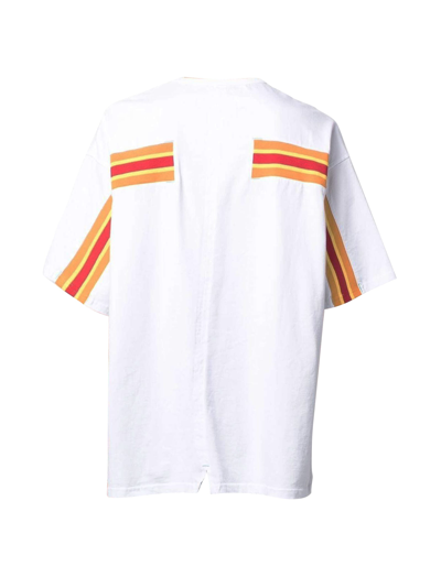Shop Incotex Red T-shirt Oversize In White