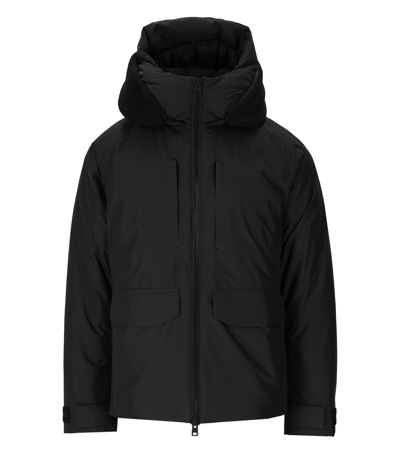 Shop Woolrich Pertex Mountain Black Jacket In Nero