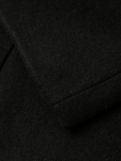 Shop Off-white Graff Wool Skate Sb Coat In Black White