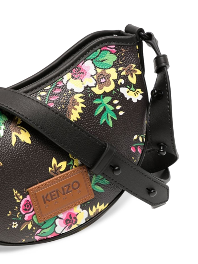 Shop Kenzo Bouquet Pop Bag In Nero